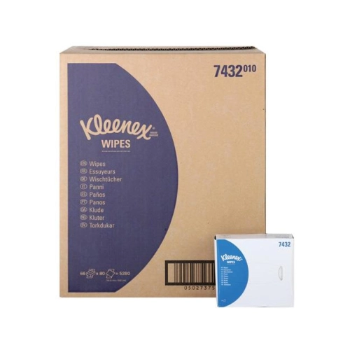 Kimberly-Clark Kimcare Medical Wipes 11x21 cm 7432 66x 80 St