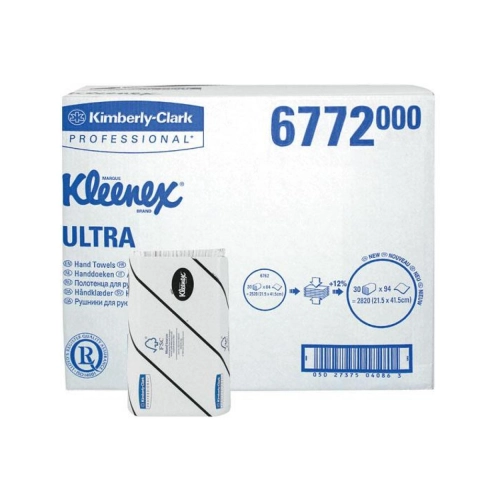 Kimberly-Clark Handtücher 2-lagig 21,5x41,5cm weiß 6772 30x 94 St
