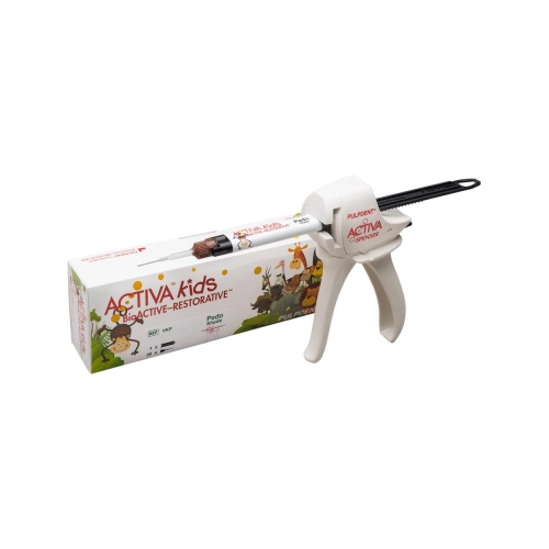 Pulpdent Activa Kids BioActive-Restorative Starter Kit White Opak Komplett