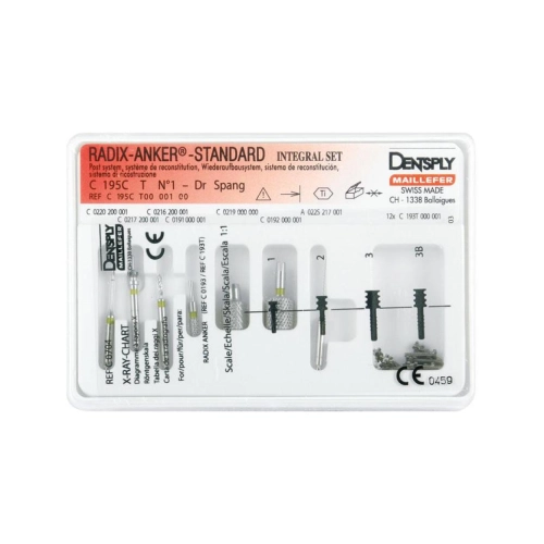 Dentsply Sirona Radix-Anker Integral Set Titan 195CT-1 Komplett