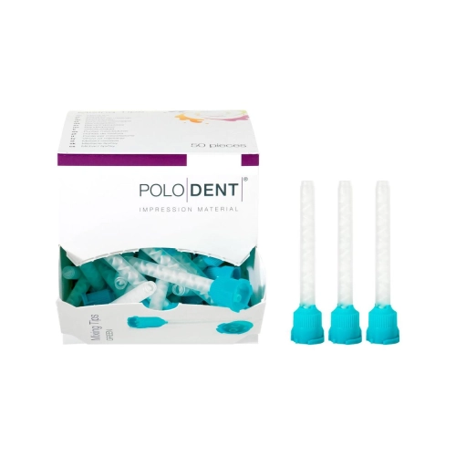 PoloDent Mischkanülen grün 50 Stück