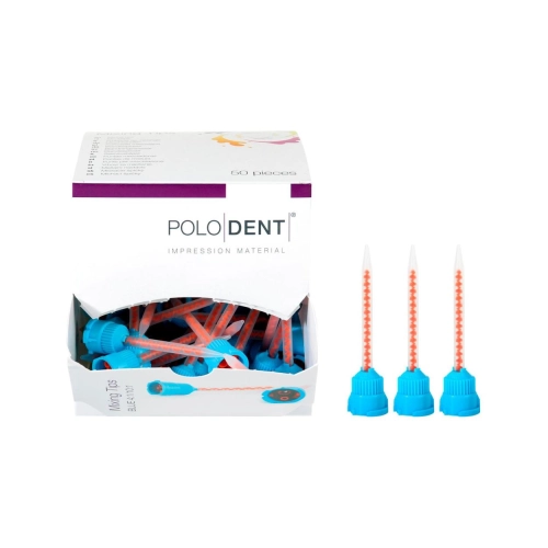 PoloDent Mischkanülen blau 4:1/10:1 50 Stück