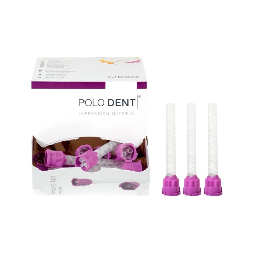PoloDent Mischkanülen violett 50 Stück