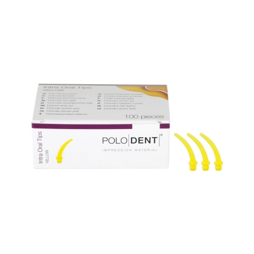 PoloDent Intraoral Tips gelb 100 Stück