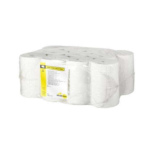 Yellow Point Handtuchrolle Mini 1-lagig 11 Rollen